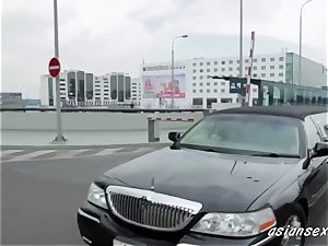 luxurious light-haired plowing The Ambassador In His Limo-asiansexhd.info